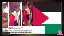 sharukh khan wears palestine flag amid israel hamas war claim viral
