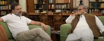 Rahul Gandhi interviewing Satyapal Malik (Photo:Rahul Gandhi-YouTube))