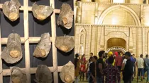600 puchkas used as decorations in a Durga Pooja Pandal go missing in Kolkata, West Bengal.