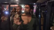 aligarh traffic police inspector beaten badly after he stopped a bike for inspection