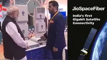Reliance Jio introduces satellite-based internet service, JioSpaceFiber, promising high-speed broadband for previously inaccessible areas in India.