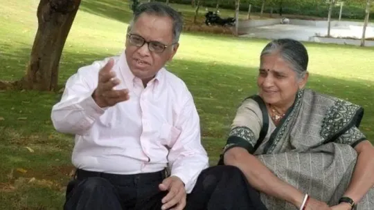 narayan murthys wife sudha murthy reveals how many hours he used to work in a week