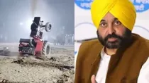 cm bhagant mann tractor stunt