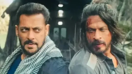 Shahrukh Khan and salman khan in tiger 3 