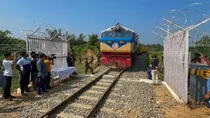 agartala akhaura railway link