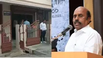 IT raids over 40 places of Tamil Nadu's PWD minister and DMK leader EV Velu. 