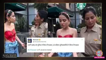 urfi javed not arrested by mumbai police video viral