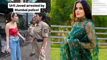 Uorfi javed Arrest Video