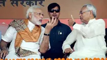 narendra modi with nitish kumar caste census obc survey