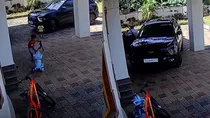 toddler crushed to death by car driven by his grandfather while he was trying to park it
