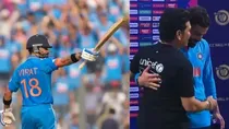 An old video showing Sachin Tendulkar predicting that either Virat Kohli would break his record for the most ODI centuries is now going viral
