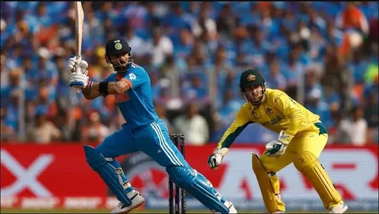 Virat Kohli Out in Australia vs India World Cup 2023 Finals in Narendra Modi Stadium