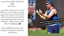 australia all rounder glenn maxwell wife and new zealand cricketer james neesham targeted by trolls