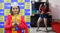  aam admi party leader chahat pandey trolled over dance video
