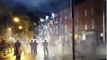 Riots in Dublin, capital of Ireland after 5 people injured in a knife attack including 3 young children. 