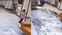 glass door fells on girlin ludhiana dead 