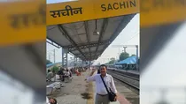 sunil gavaskar posts picture from sachin railway station near surat social media went crazy