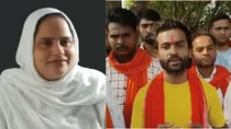 Uttar Pradesh After Muslim MLA Syeda Khatoon visited the temple in Siddharthnagar district