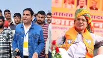 rajasthan behror seat winner jaswant singh yadav supporters beat ex mla baljeet yadav