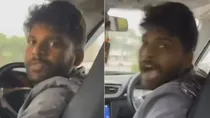 cab driver woman fight over 5 rupees 