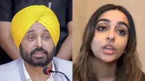 punjab cm bhagwant mann daughter comes out with serious allegation against cm bjp targets aap