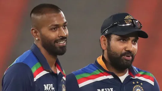 Hardik Pandya, Rohit Sharma