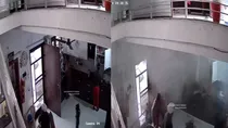 pressure cooker explodes in patiala house while cooking family escapes unhurt video viral