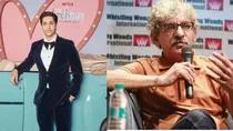 Agastya Nanda and Sriram Raghavan