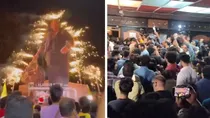 dunki movie release celebration at theatres fans reaction review srk thankyou post