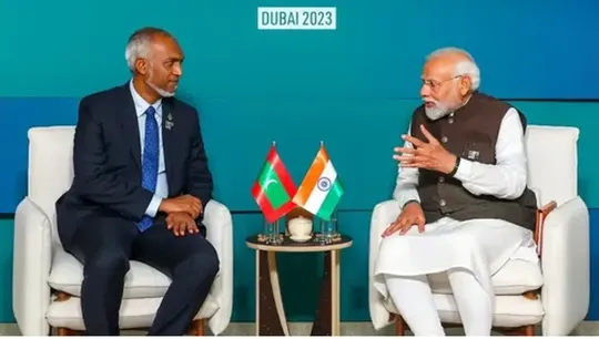 maldives india relation mohammad moizzu narendra modi