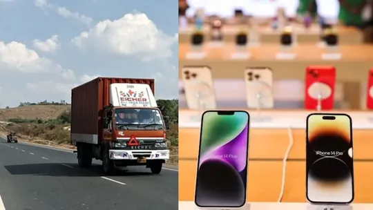 iphones stolen in west bengal truck