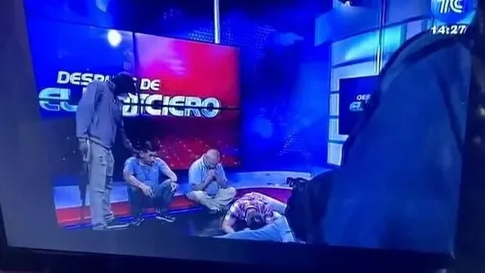 ecuador violence gunmen in tv studio