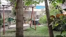 house of school principal where tudents were allegedly also forced to do gardening 