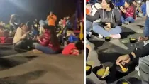 mumbai airport indigo fined over viral video passengers eating food on tarmac show cause notice
