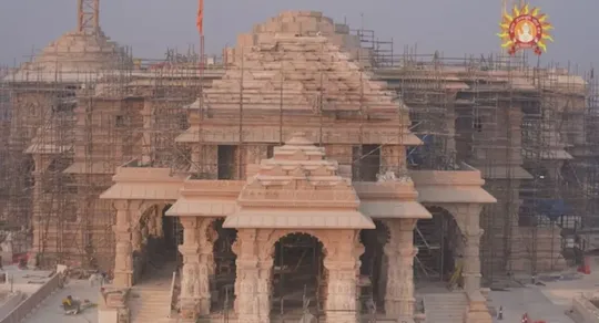 Existing idol of Ram Lalla, now placed at ayodhya's temple garbhagriha