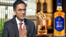 CJI DY Chandrachud and Imperial Blue