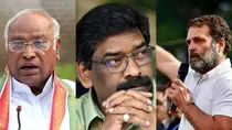 jharkhand cm hemant soren arrested opposition attacks bjp