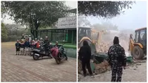 delhi mehrauli mosque demolished