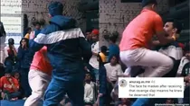 dance face off battle turns into slap battle video viral