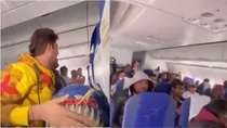 indigo flight viral video 