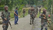 manipur violence one dead mob tried to barge police college weapons loot open firing