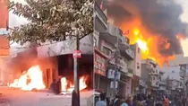 delhi alipur main market fire