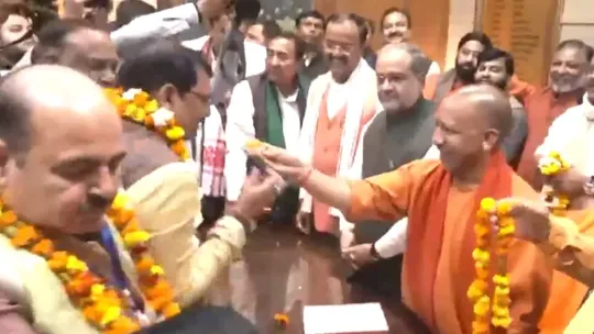 bjp wins rajya sabha election in uttar pradesh wins 8 seats