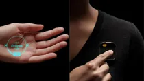 Pin this AI device onto your shirt and ask questions, give voice commands and see the answers projected onto your hand, turning your palm into a screen. The device starts at $699 and requires a monthly subscription, typically costing $24 per month.