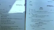 up board 12th maths biology exam paper goes viral on social media probe continues  