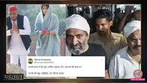 Akhilesh and dimple yadav paying obeisance at the graves of atiq and ashraf viral image