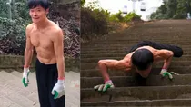 70 years old chinese man fitness