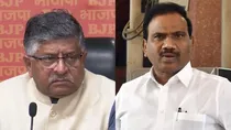 dmk mp a raja says will never accept BJP's Ram and Bharat Mata bjp attacks