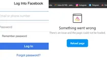 Facebook Page not responding Screenshot 