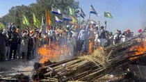 Farmers Protest at Shambhu Border